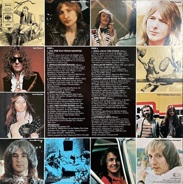 Mott The Hoople : Greatest Hits (LP, Comp, RE)