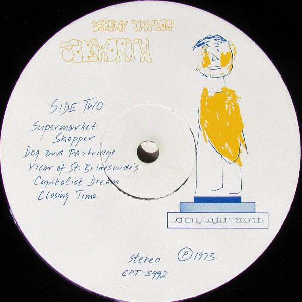 Jeremy Taylor : Jobsworth (LP)