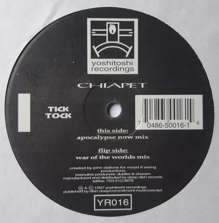 Chiapet : Tick Tock (12")