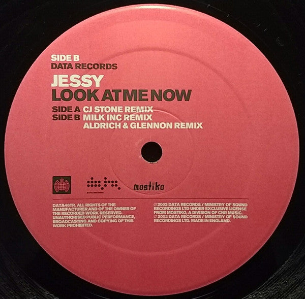 Jessy : Look At Me Now  (12")