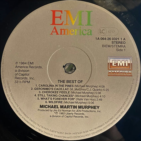 Michael Martin Murphey : The Best Of Michael Martin Murphey (LP, Comp)