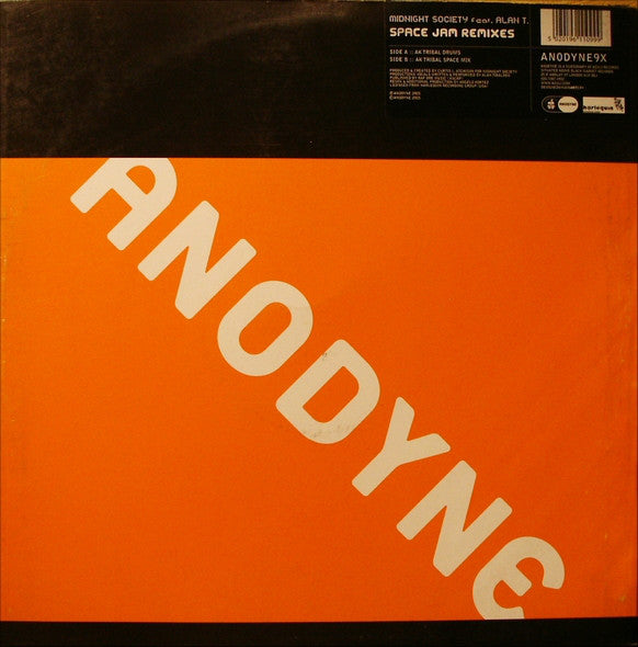Midnight Society Feat. Alan T.* : Space Jam (Remixes) (12")