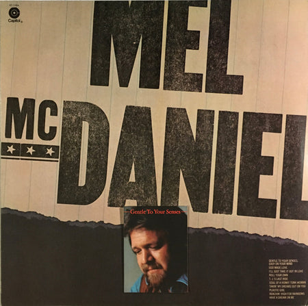 Mel McDaniel : Gentle To Your Senses (LP, Album, Los)