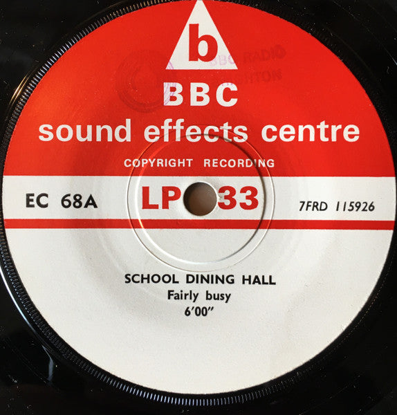 No artist : School Dining Hall (7")