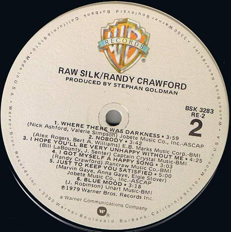 Randy Crawford : Raw Silk (LP, Album, RP, Win)
