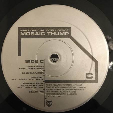 De La Soul : Art Official Intelligence: Mosaic Thump (2xLP, Album, Ltd, Mul)