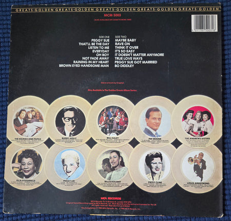 Buddy Holly : Golden Greats (LP, Comp)