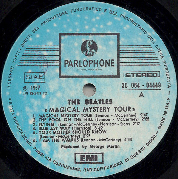 The Beatles : Magical Mystery Tour (LP, Comp, Gat)