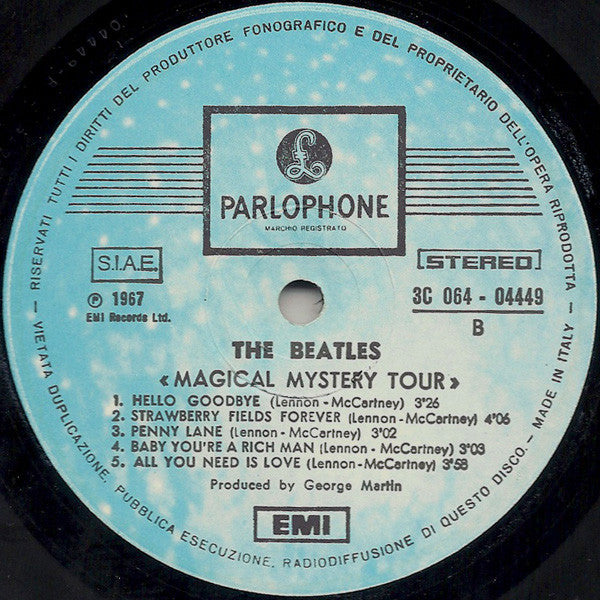 The Beatles : Magical Mystery Tour (LP, Comp, Gat)