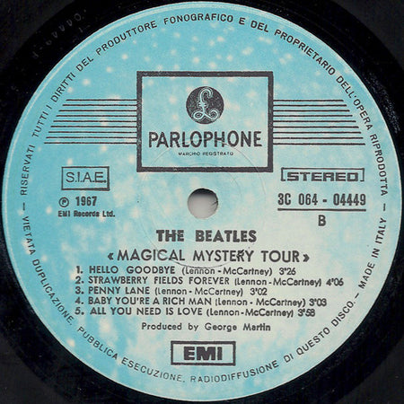 The Beatles : Magical Mystery Tour (LP, Comp, Gat)