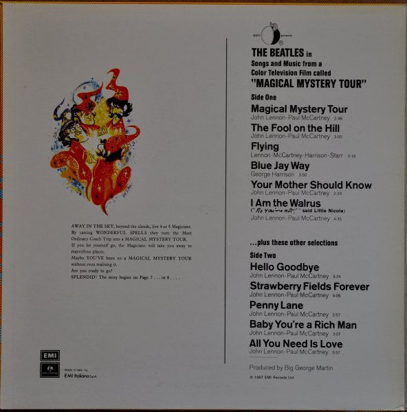 The Beatles : Magical Mystery Tour (LP, Comp, Gat)