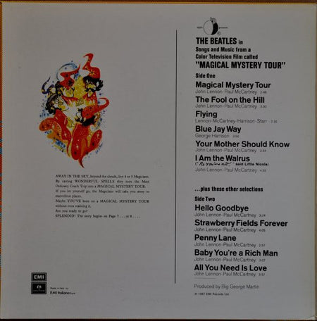 The Beatles : Magical Mystery Tour (LP, Comp, Gat)