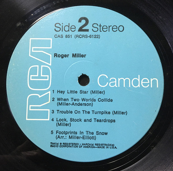 Roger Miller : Roger Miller (LP, Comp, RE)