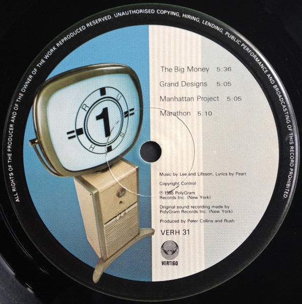 Rush : Power Windows (LP, Album)