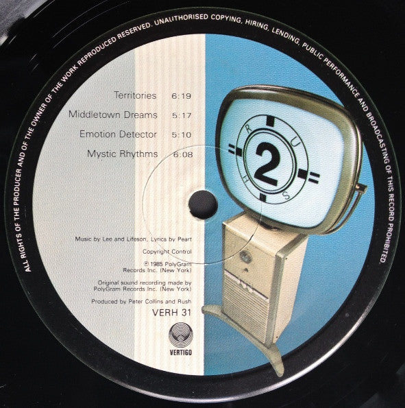 Rush : Power Windows (LP, Album)