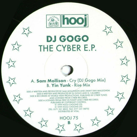 DJ Gogo : The Cyber E.P.  (2x12", EP, Promo)