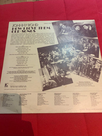 Johnny Bond : How I Love Them Old Songs (LP)