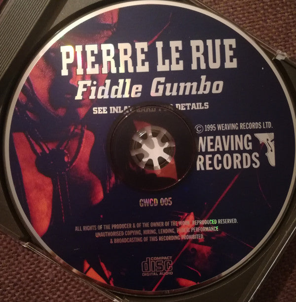 Pierre Le Rue : Fiddle Gumbo (CD, Album)