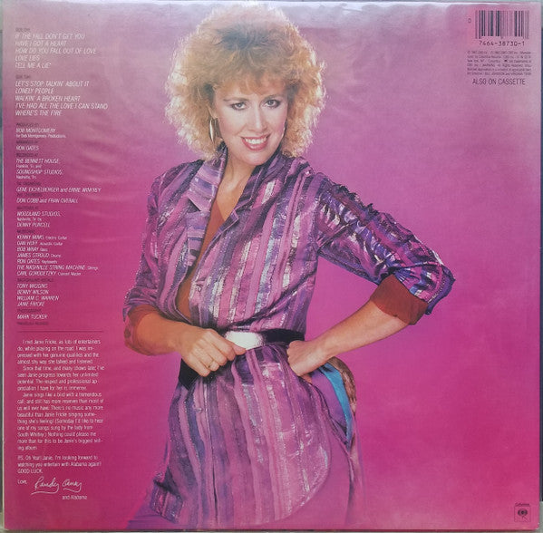 Janie Fricke : Love Lies (LP, Album, Car)