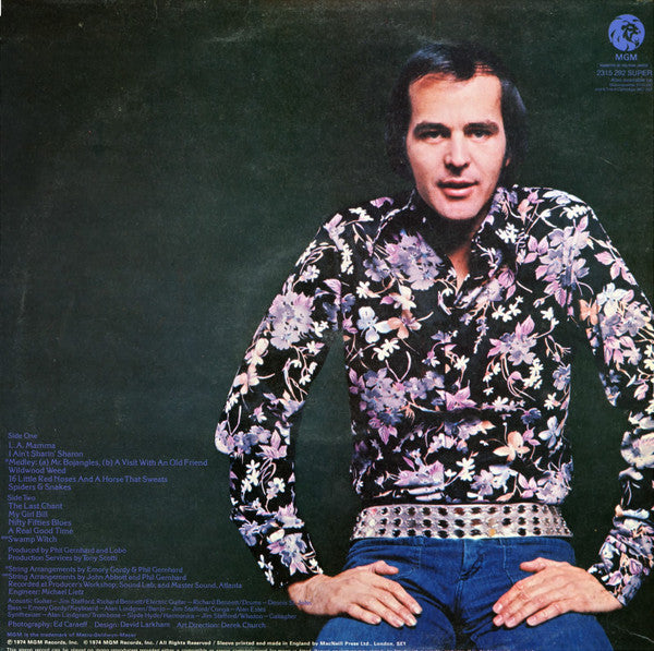 Jim Stafford : Spiders & Snakes (LP, Album)