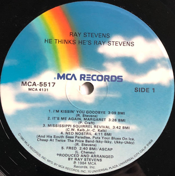 Ray Stevens : He Thinks He's Ray Stevens (LP, Album, Glo)