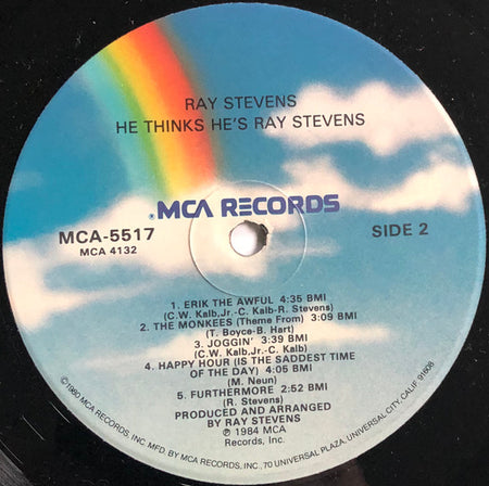 Ray Stevens : He Thinks He's Ray Stevens (LP, Album, Glo)