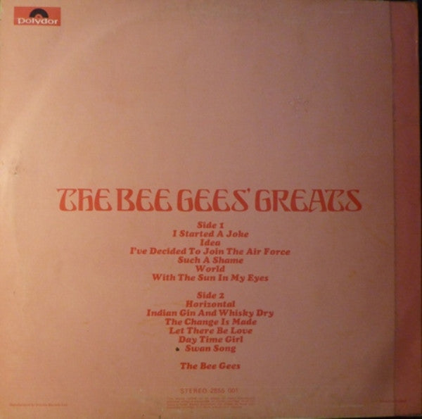 The Bee Gees* : The Bee Gees' Greats (LP, Comp)