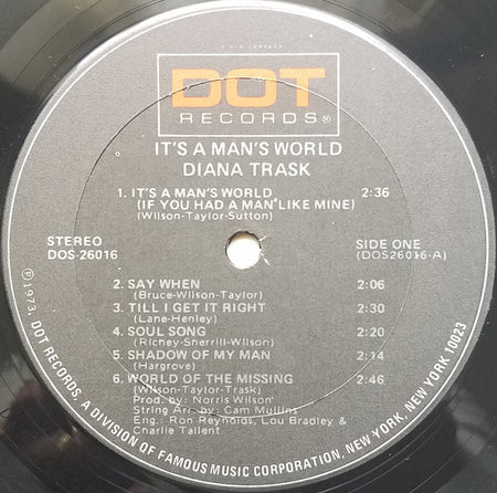 Diana Trask : It's A Man's World (LP, Album)