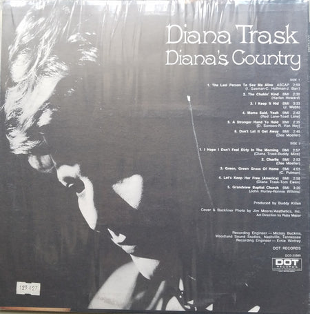 Diana Trask : Diana's Country (LP, Album)