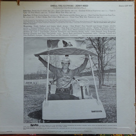 Jerry Reed : Smell The Flowers (LP, Album, Roc)