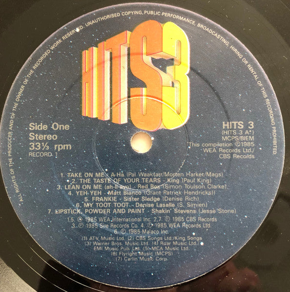 Various : Hits 3 - The Album (2xLP, Comp)