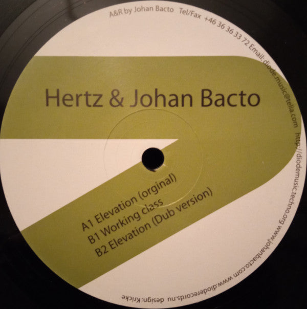 Hertz & Johan Bacto : Zyncronized Part 1 (12")