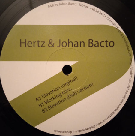 Hertz & Johan Bacto : Zyncronized Part 1 (12")