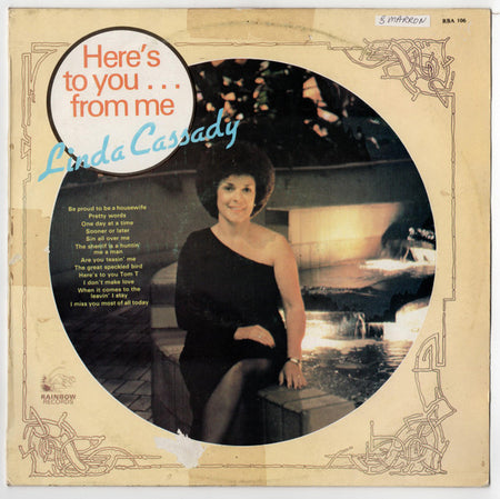 Linda Cassady : Here's To You... From Me (LP, Album)