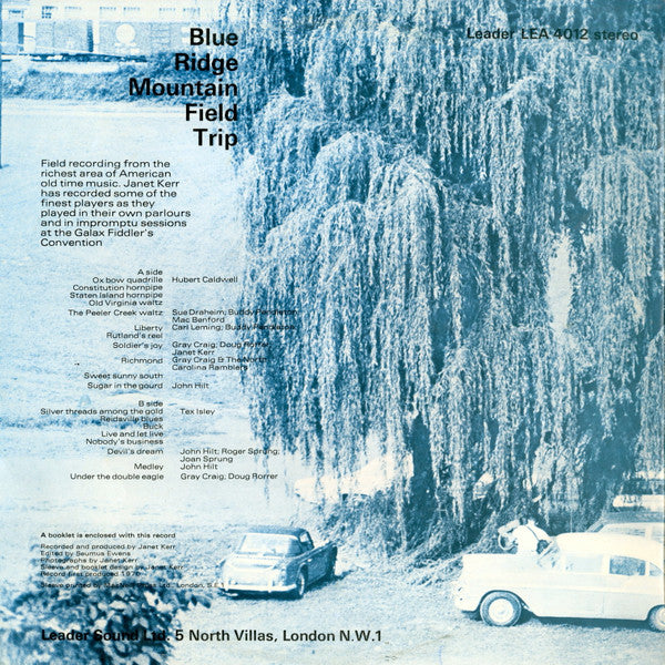 Various : Blue Ridge Mountain Field Trip (LP, Album, RE, Ora)