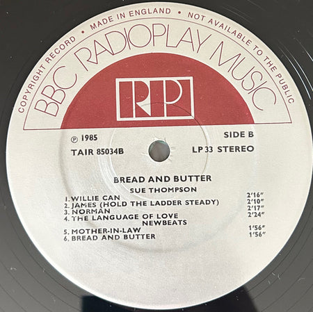 Don Everly, Sue Thompson, The Newbeats : Bread And Butter (LP, Comp)