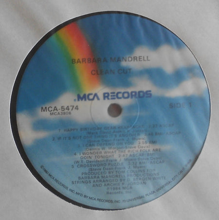 Barbara Mandrell : Clean Cut (LP, Album, Glo)