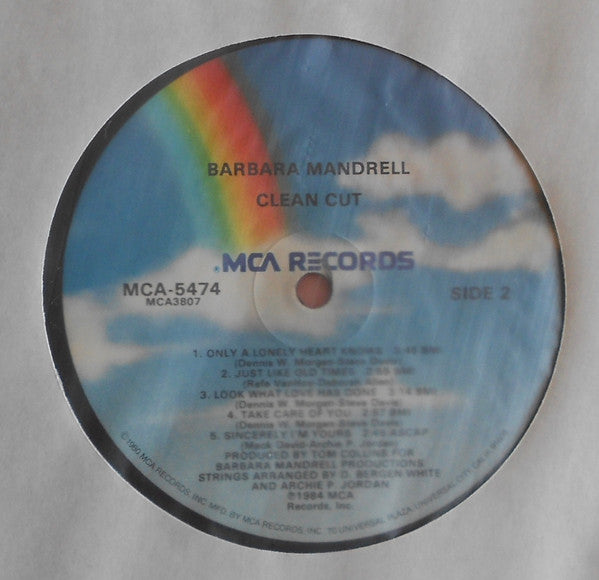 Barbara Mandrell : Clean Cut (LP, Album, Glo)