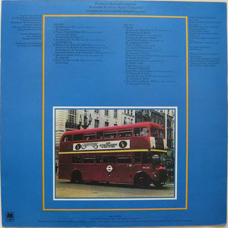 Carpenters : Live At The Palladium (LP, Album)