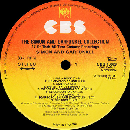 Simon And Garfunkel* : The Simon And Garfunkel Collection (LP, Comp)
