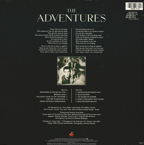 The Adventures : The Sea Of Love (LP, Album)