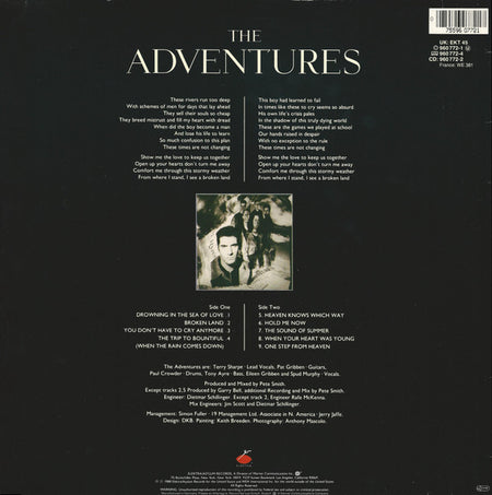The Adventures : The Sea Of Love (LP, Album)