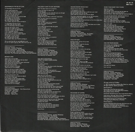 The Adventures : The Sea Of Love (LP, Album)