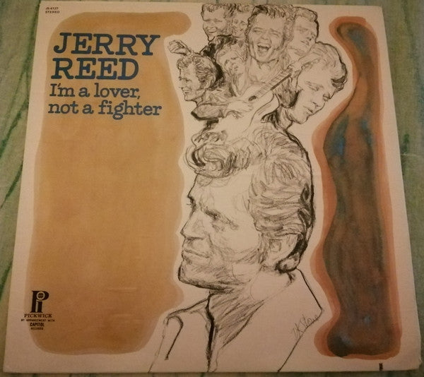 Jerry Reed : I'm A Lover, Not A Fighter (LP, Comp)