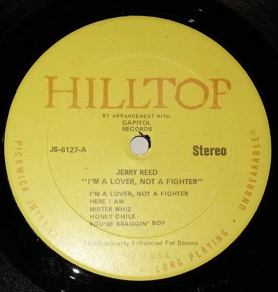 Jerry Reed : I'm A Lover, Not A Fighter (LP, Comp)