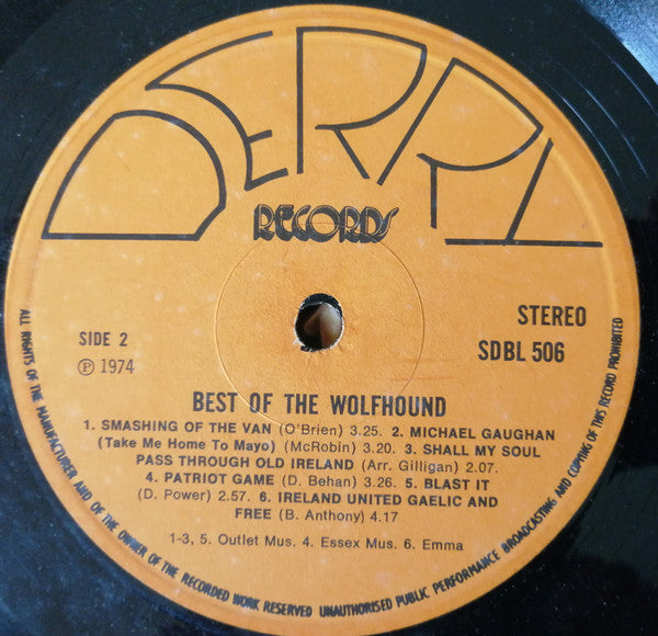 The Wolfhound : Best Of The Wolfhound (LP, Comp)