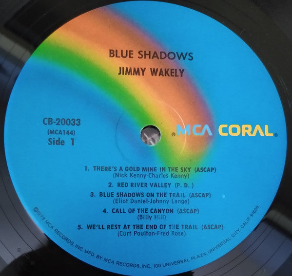 Jimmy Wakely : Blue Shadows (LP, Comp)