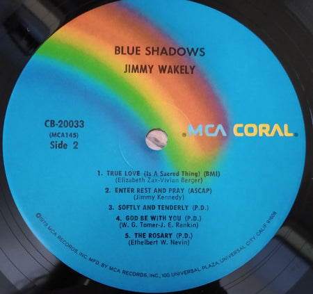 Jimmy Wakely : Blue Shadows (LP, Comp)