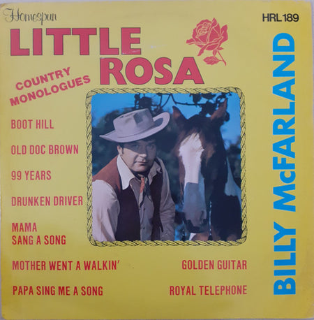 Billy McFarland : Little Rosa - Country Monologues (LP)