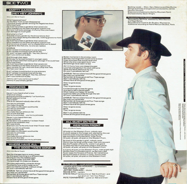 Elton John : Jump Up! (LP, Album, Gat)